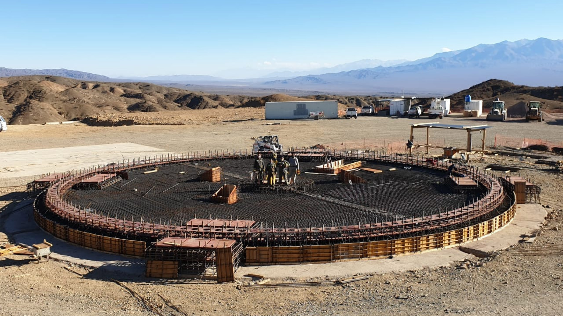 Base para Radiotelescopio Cart 40